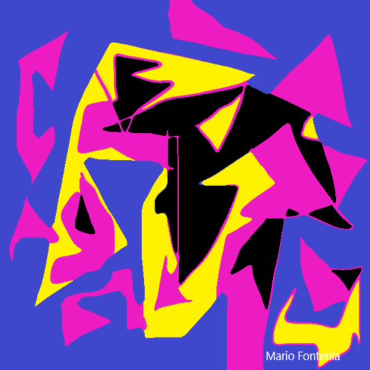 colored shapes