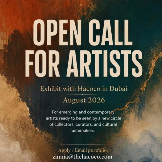 Artists, this is your Dubai moment.Hacoco Art is curating a contemporary art showcase in Dubai